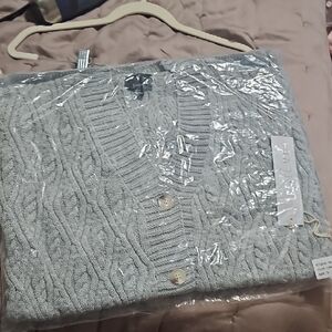 Lumiere Light Gray‎ Cable Knit Dress